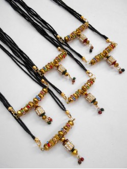 Meenakari Mangalsutra (6 Pcs)